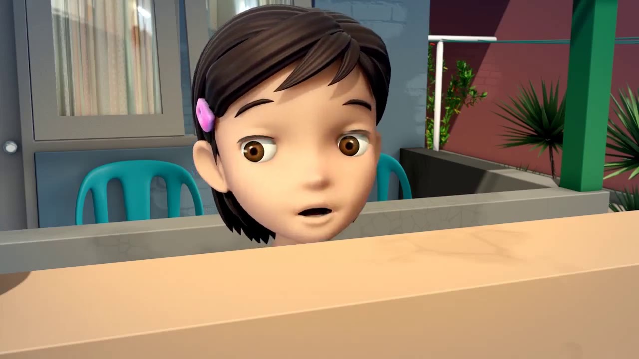 Dunia Kartun Riska Dan Si Gembul Jebakan Kecoa YouTube