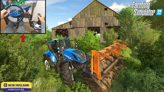 Cleaning up the old barn | Farming Simulator 22 / Steering wheel + Joystick