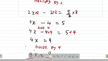 Linear Equations: Example 4 - CSEC Mathematics