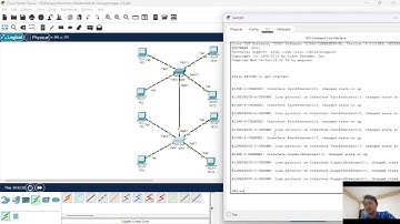 Tugas 2 Part 4 | Administrasi Jaringan | Penerapan VTP Server,  Vlan Acess, Vlan Trunking
