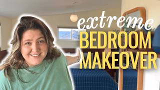 From White Box to Warm Home: A Cozy Mid-Century Bedroom Makeover!