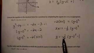 Parabola Lecture Part 2