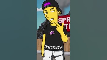 Had to pop out to Springfield , Super Sick Simpsons Music Video Animation #thesimpsons #simpsons