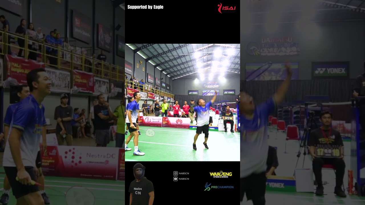 BOPAK Kasih Tutorial Smash ke TAUFIK HIDAYAT 