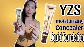 Review YZS Moisturizing Concealer Liquid Foundation