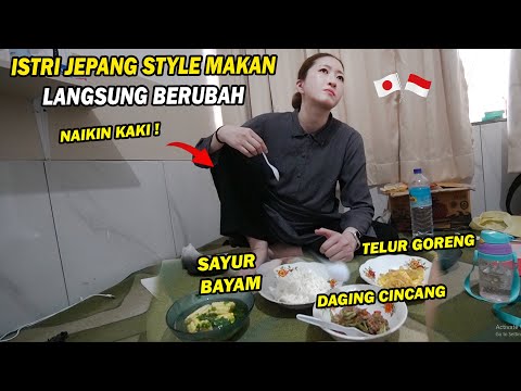 ISTRI JEPANG BARU TIBA DI LOMBOK LANGSUNG SIKAT MASAKAN IBU ! UDAH NGIDAM DARI LAMA !