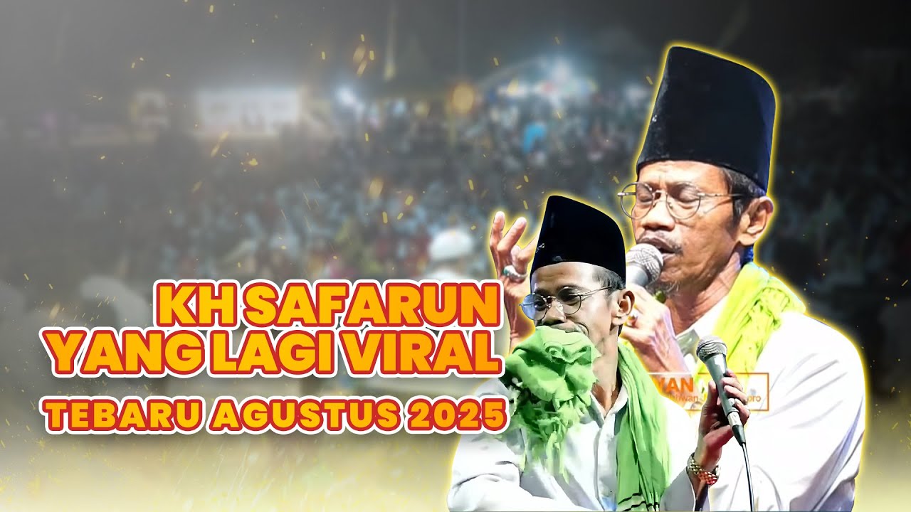 PENGAJIAN KH SAFARUN BOJONEGORO VIRAL | BIKIN TENANG | TERBARU 2025