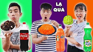 Gấu Đỏ TV - Thử Thách Nấu Cơm Với Coca Cola Và Tất Cả Các Loại Nước Ngọt - Có Ăn Được Không?