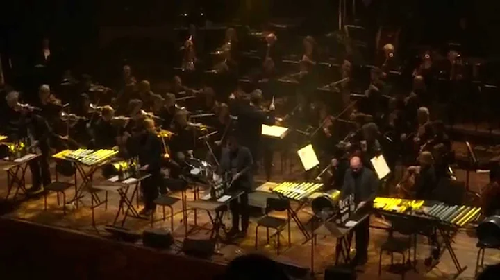 David Lang's 'Man Made'- S Percussion and The Hague Philharmonic - Jeff Mills 1st part