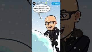 Celebrity Stay frosty ⛄️ | Bitmoji Stories Wealth