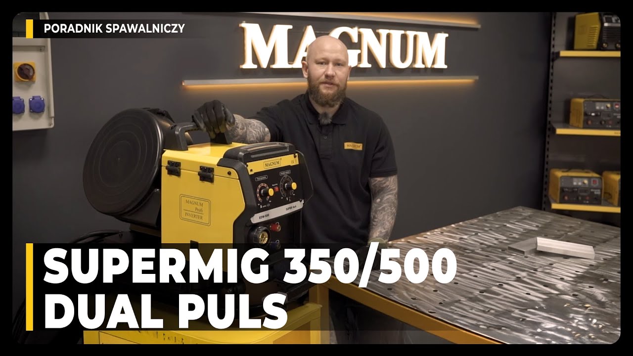 Spawarka Magnum SuperMIG 350 Dual Puls - zestaw wodny