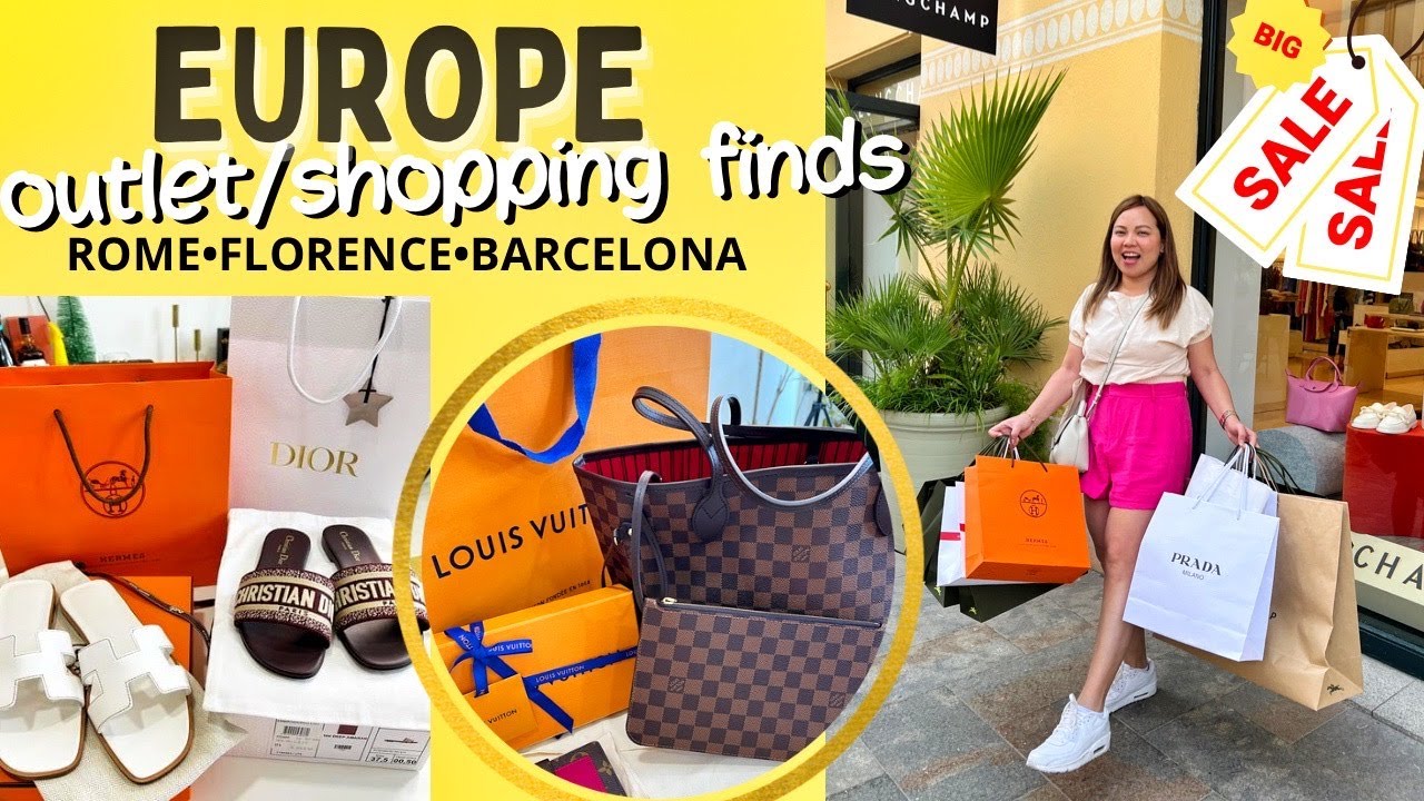 EUROPE SHOPPING HAUL - PART 2, Outlet Shopping