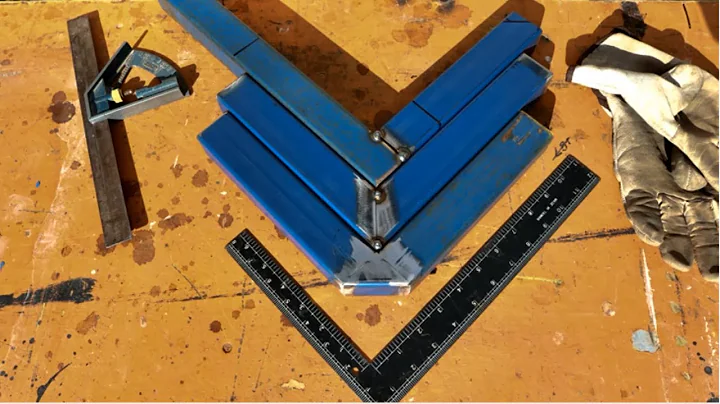 Welding Square Tubing at 90 Degrees Joint Preparat...