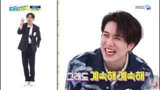 GOT7 JB and Jinyoung doing the 'Ottoke song' Aegyo Kings