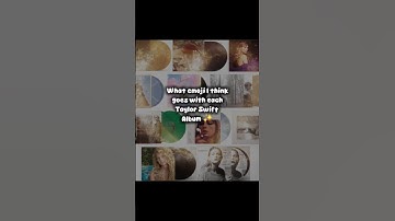 Taylor Swift Albums as emojis 😝 #swiftie #shorts #fyp