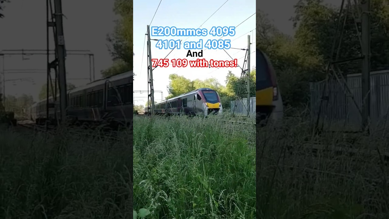 3 Arriva E200mmcs (2 with beeps) and 745 109 with tones! 