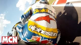 Chaz Davies Rides Imola On A Bmw Hp4  Features  Specials  Motorcyclenewscom
