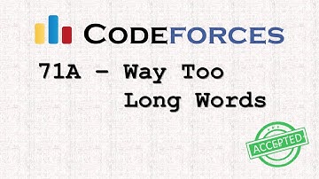 Codeforces " 71A Way Too Long Words " solution (Bangla)  ||  C++ Language