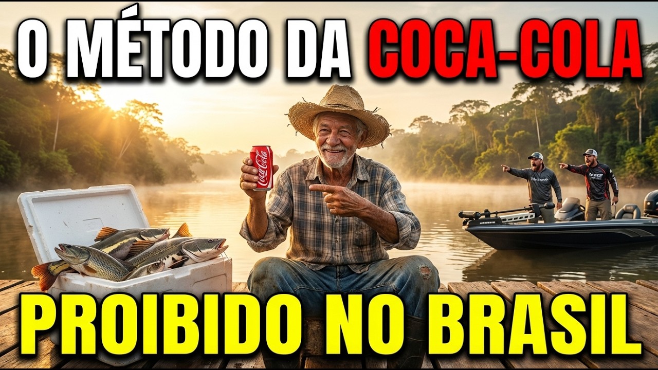 O Segredo da Coca-Cola na Pesca — Profissionais ESCONDEM Isso de Você!