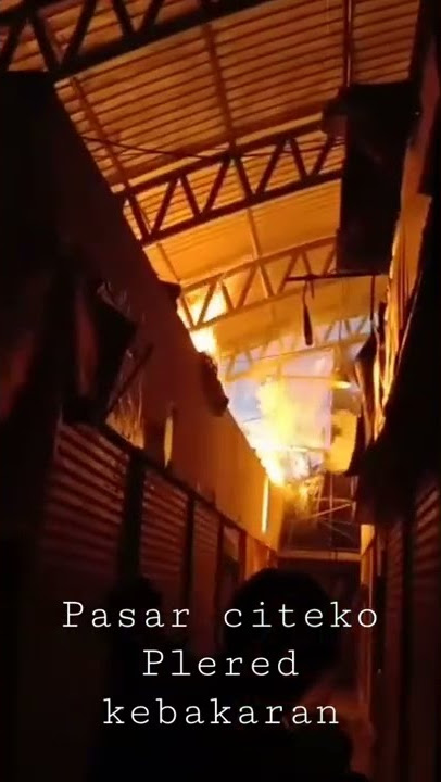 pasar citeko kebakaran