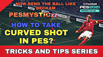 How to curl shot in pes 2021? [curved shot tutorial]