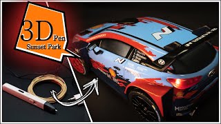Making Hyundai i20 Coupe WRC RC Car with 3D Pen