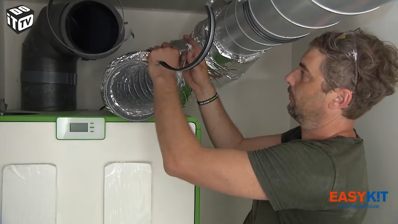 DIY: Zelf je ventilatiesysteem D (Duco) plaatsen met Easykit