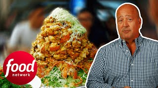 Andrew Zimmern Presents A GIANT Lobster Mountain In Toronto | Bizarre Foods: Delicious Destinations