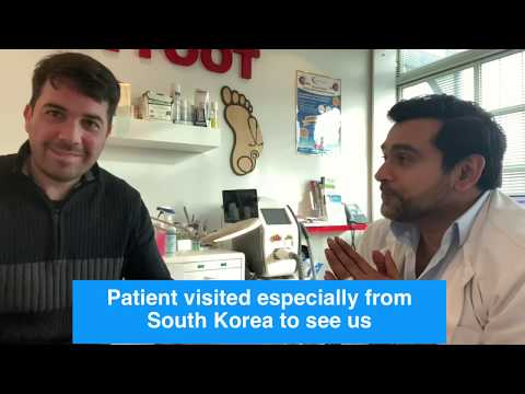 Patient Visited us especially from South Korea! - Abid Hussain