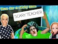 SCARY TEACHER! One Magic Family plays a game.