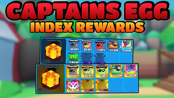 Captains Egg Index Rewards! - Mining Simulator 2