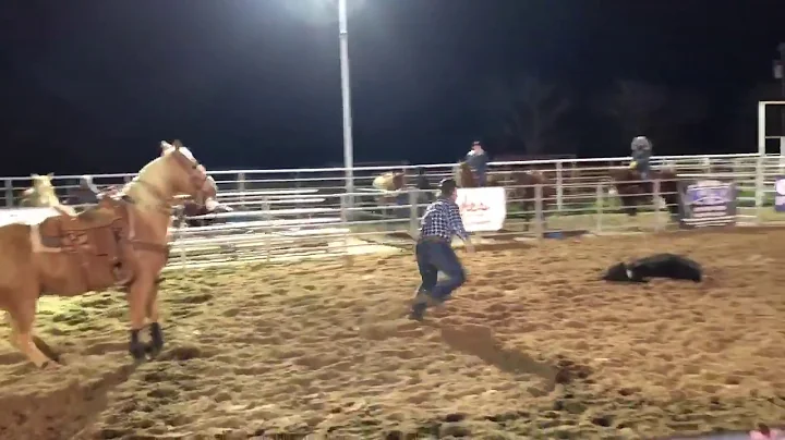 Wyatt Imus Roping Competition Video