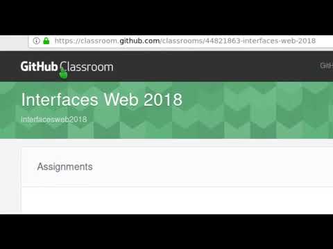 Gestión de la tarea docente con GitHub - Sesión 7.2: GitHub Classroom