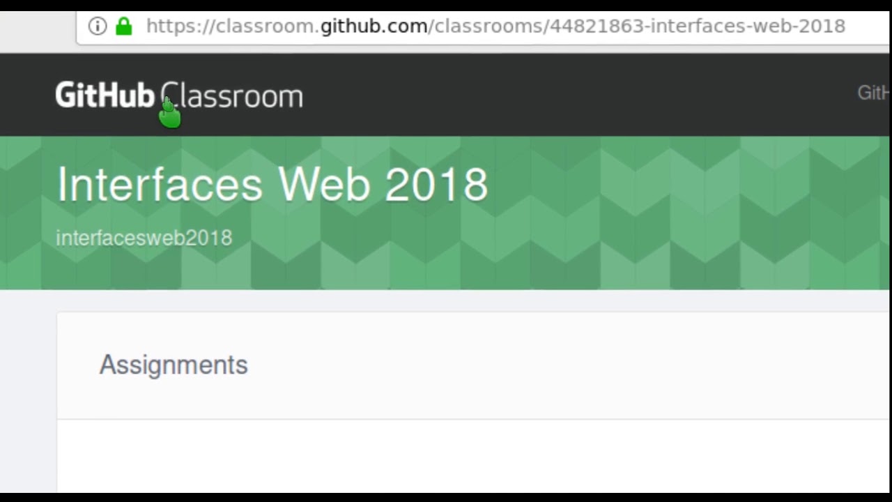 Gestión de la tarea docente con GitHub - Sesión 7.2: GitHub Classroom ...