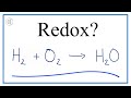 Redox Reactions and Oxidation Numbers
