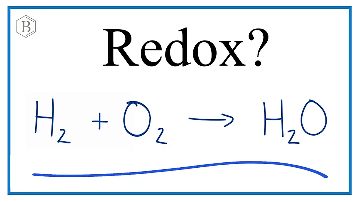Is H2 + O2= H2O a Redox reaction?