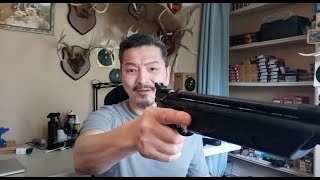 Crosman 1377 air pistol review, accuracy, pellet speed & penetration according to 5, 7, 10 pumps.