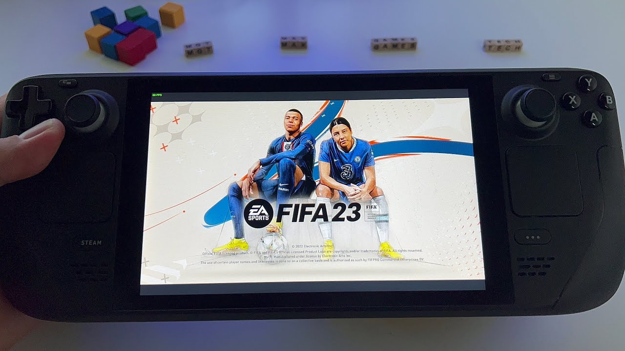FIFA 23 - Steam Deck handheld gameplay 