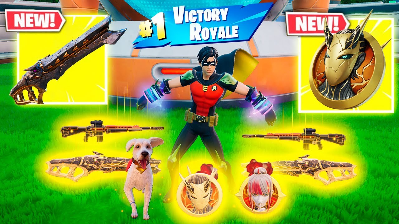 ROBIN vs 3 NEW MEDALLIONS & MYTHIC’S CHALLENGE (NEW! Fortnite Chapter 6 Season 3)