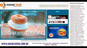 Criando Site com HTML5 - Aula 01 - Criando Site Responsivo Html5