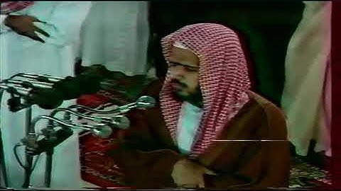 تلاوة قديمة للشيخ عبدالباري الثبيتي ✨