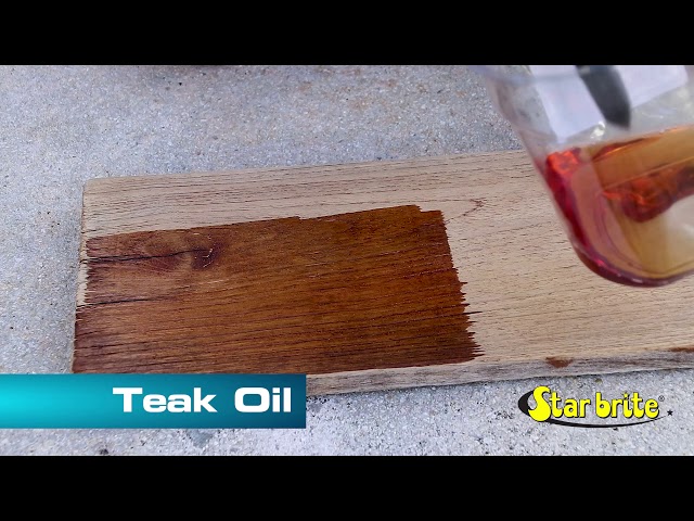 Teak Oil Outdoor Furniture Restoration and Application by Star
