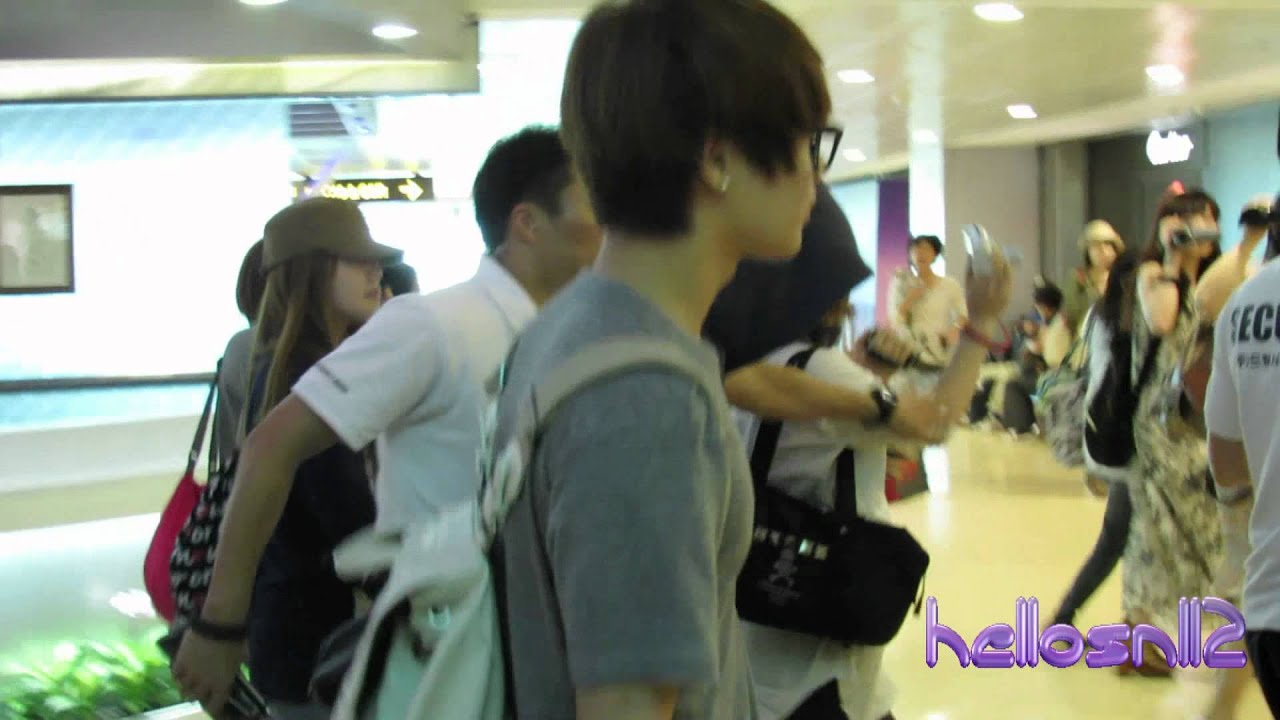120917 SHINee Taemin Departure@Taiwan Taoyuan International Airport Part 2/2