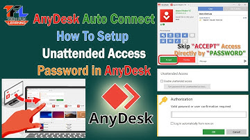 AnyDesk Auto Connect || How To Setup Unattended Access Password in AnyDesk