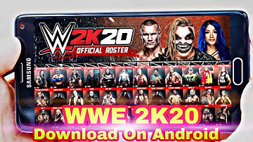WWE 2K20 real on Android & IOS DEVICE With gameplay proof