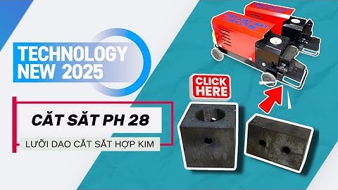 LƯỠI DAO CẮT SẮT THUỶ LỰC PHI 28 BẰNG THÉP HỢP KIM - ĐANH