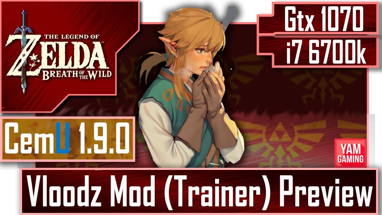 Best Mod Trainer By Vloodz Zelda Breath Of The Wild Youtube