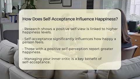 How Does Self-Acceptance Influence Happiness? - The Personal Growth Path