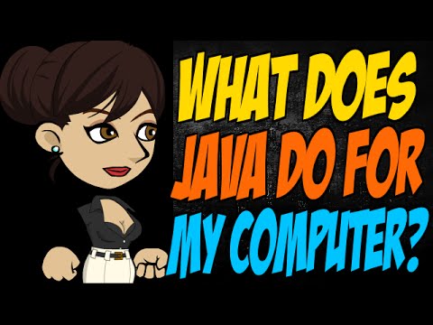 What Does Java Do for My Computer?