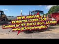 KOMATSU D31PL-20E-47801 NEW ARRIVAL STOCK MACHINE from JTF SHOJI CO., LTD. JAPAN